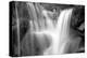 Falling Water I BW-Douglas Taylor-Stretched Canvas