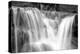 Falling Water II BW-Douglas Taylor-Stretched Canvas