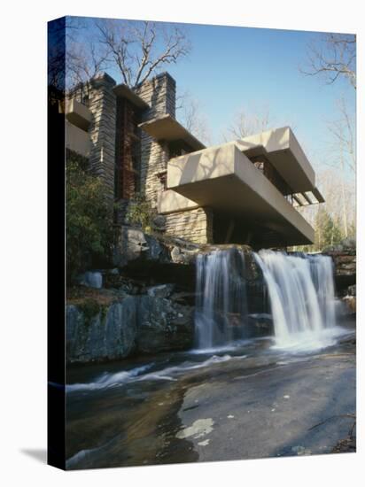 Fallingwater, State Route 381, Pennsylvania-Frank Lloyd Wright-Stretched Canvas