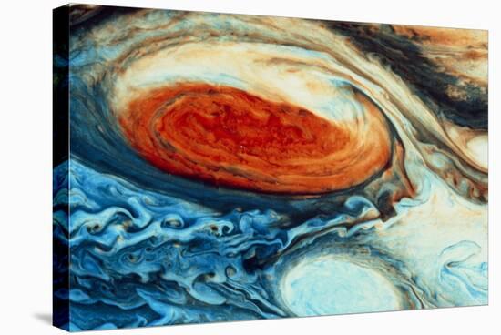 False-col Jupiter's Great Red Spot-null-Premier Image Canvas