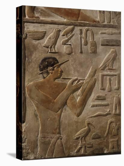 False Door Stele of Mery, Scribe and Head of Royal Archives at Saqqarah, (c. 2575-2450 BC)-null-Premier Image Canvas