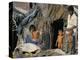 Family at Front Door of Their Rag Shanty Home, Kolkata (Calcutta), West Bengal, India-Tony Waltham-Premier Image Canvas