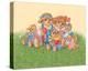 Family Bear-Renate Holzner-Stretched Canvas