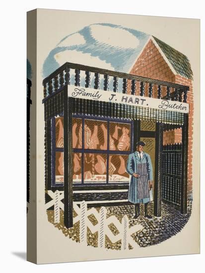 Family Butcher-Eric Ravilious-Premier Image Canvas