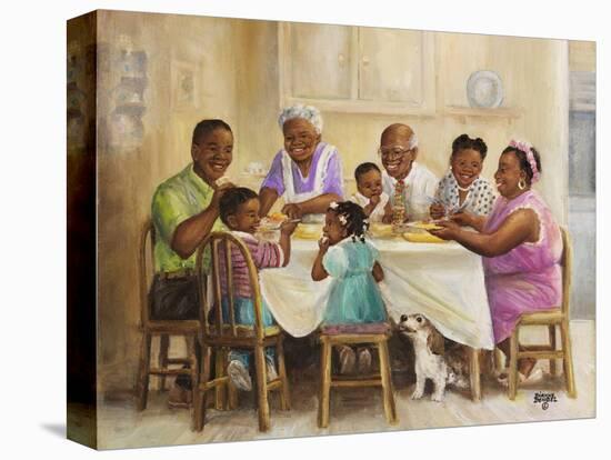 Family Dinner-Dianne Dengel-Premier Image Canvas