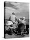 Family Driving on Motorcycle and Sidecar from Omaha, Nebraska to Salt Lake City, UT-Allan Grant-Premier Image Canvas