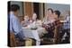 Family Eating at the Dinner Table-William P. Gottlieb-Premier Image Canvas