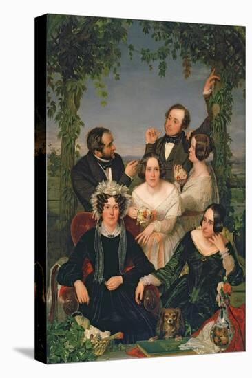 Family Group (The Bromley Family) 1844-Ford Madox Brown-Premier Image Canvas