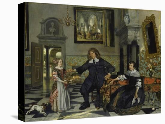 Family Portrait, 1678-Emanuel de Witte-Premier Image Canvas