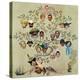 "Family Tree", October 24,1959-Norman Rockwell-Premier Image Canvas