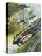 Famous Aircraft and their Pilots-Wilf Hardy-Premier Image Canvas