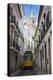 Famous Tram 28 Going Through the Old Quarter of Alfama, Lisbon, Portugal, Europe-Michael Runkel-Premier Image Canvas