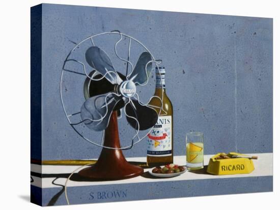 Fan and Pastis, 2006-Stewart Brown-Premier Image Canvas