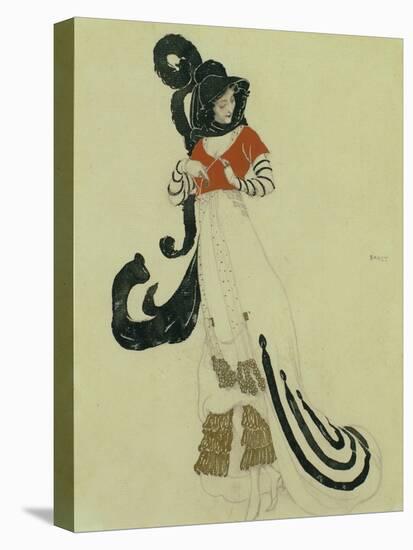 Fancy Dress Costume Design, C. 1914-Léon Bakst-Premier Image Canvas