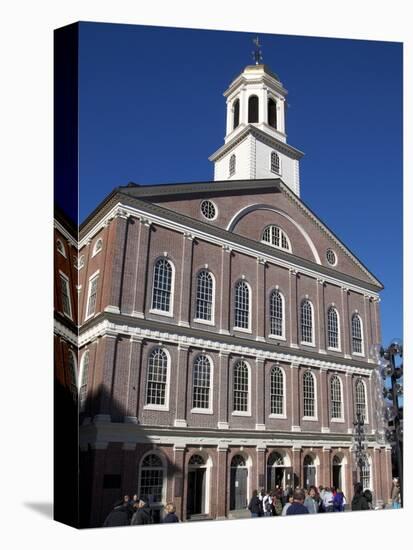 Faneuil Hall, Boston, Massachusetts, New England, USA-null-Premier Image Canvas