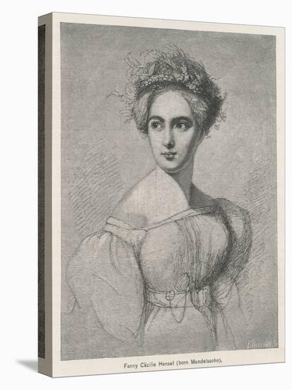 Fanny Caecilie Mendelssohn Sister of Felix Mendelssohn and a Composer in Her Own Right-Fillebrown-Stretched Canvas