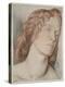 Fanny Cornforth, Study for 'Fair Rosamund', 1861-Dante Gabriel Rossetti-Premier Image Canvas