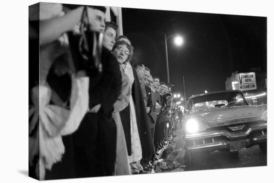 Fans Stargazing During Arrival of Celebrities, 30th Academy Awards, Rko Pantages Theater, 1958-Ralph Crane-Premier Image Canvas