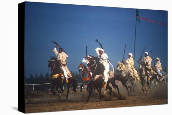 Fantasia Celebration, Meknes, Morocco-null-Premier Image Canvas