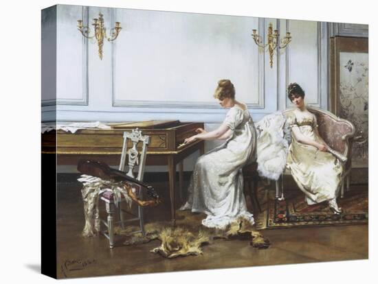 Fantasia in White, c.1854-Albert Ludovici-Premier Image Canvas