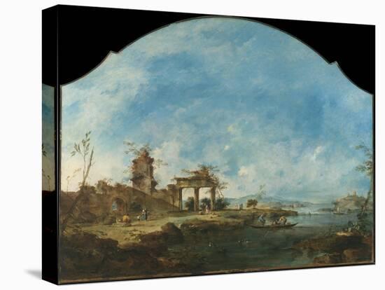 Fantastic Landscape, c.1765-Francesco Guardi-Premier Image Canvas
