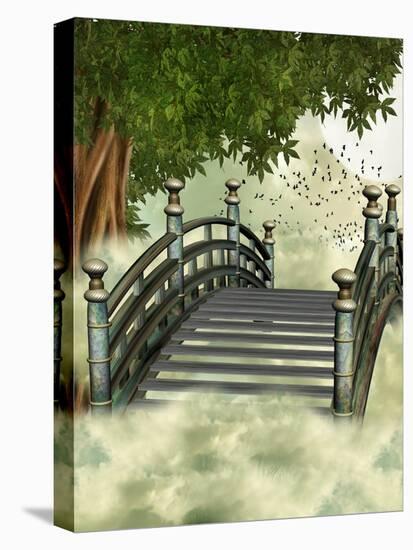 Fantasy Bridge-justdd-Stretched Canvas