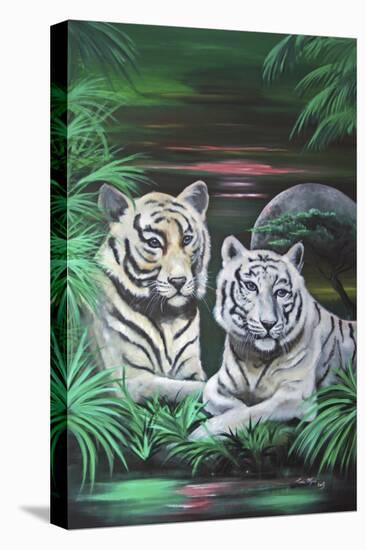Fantasy Tigers-Sue Clyne-Premier Image Canvas