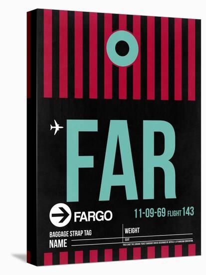 FAR Fargo Luggage Tag I-NaxArt-Stretched Canvas