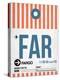 FAR Fargo Luggage Tag II-NaxArt-Stretched Canvas