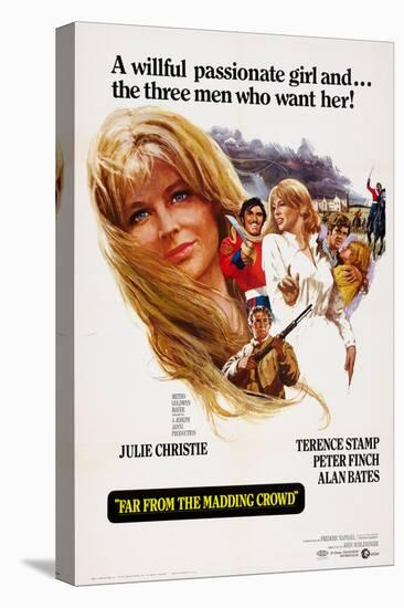 Far from the Madding Crowd, Julie Christie, Peter Finch, Terence Stamp, Alan Bates, 1967-null-Stretched Canvas