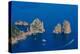 Faraglioni, Island of Capri, Campania, Italy, Europe-Neil Farrin-Premier Image Canvas