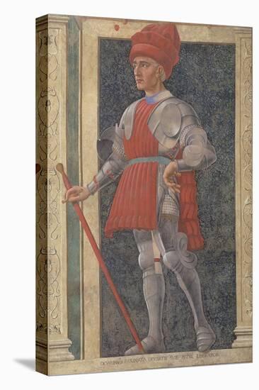 Farinata Degli Uberti (D.1264) from the Villa Carducci Series of Famous Men and Women-Andrea Del Castagno-Premier Image Canvas