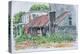 Farm and Barn, 2004, (Watercolor)-Anthony Butera-Premier Image Canvas
