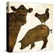 Farm Animals-Milli Villa-Stretched Canvas