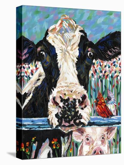 Farm Buddies II-Carolee Vitaletti-Stretched Canvas