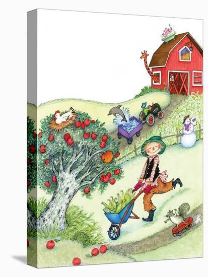 Farm Funnies - Humpty Dumpty-Marsha Winborn-Premier Image Canvas