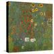 Farm Garden with Sunflowers, 1905-06-Gustav Klimt-Premier Image Canvas