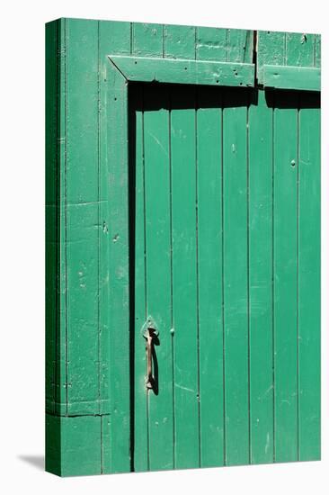 Farm, Green Barn Door, Detail-Catharina Lux-Premier Image Canvas