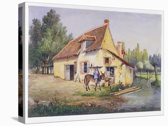 Farm in the Epernay Region, C.1850-null-Premier Image Canvas