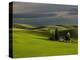 Farm near Colfax at Dusk, Palouse, Washington, USA-Charles Sleicher-Premier Image Canvas