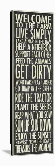 Farm Rules-Erin Clark-Premier Image Canvas