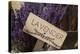 Farm Sign with Dried Lavender for Sale at Lavender Festival, Sequim, Washington, USA-Merrill Images-Premier Image Canvas