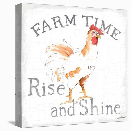 Farm Time enamel-Avery Tillmon-Stretched Canvas