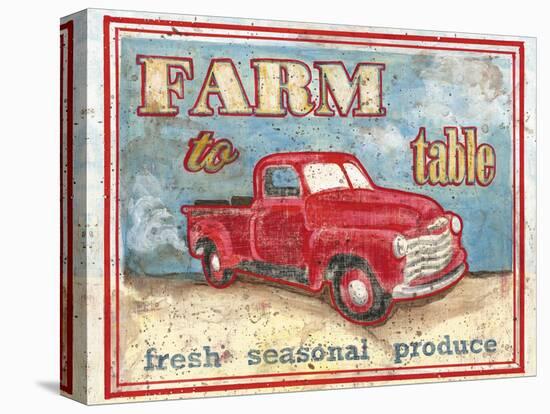 Farm to Table I-Catherine Jones-Stretched Canvas