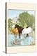 Farmer's Boy Waters His Horses-Randolph Caldecott-Stretched Canvas