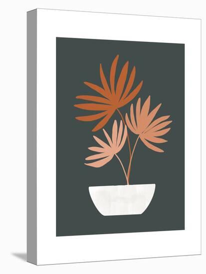 Farmhouse Potted Palm 3-null-Stretched Canvas