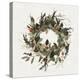 Farmhouse Wreath II-null-Stretched Canvas