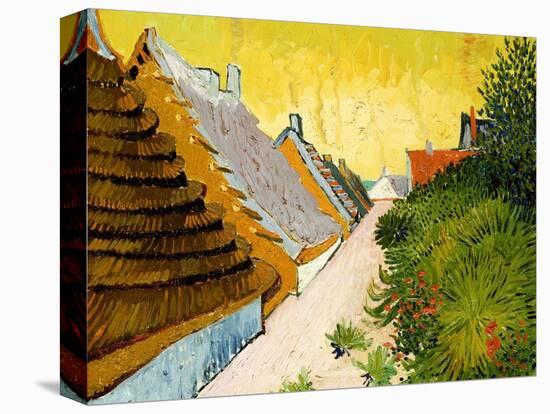 Farmhouses at Saintes-Maries, June 1888-Vincent van Gogh-Premier Image Canvas