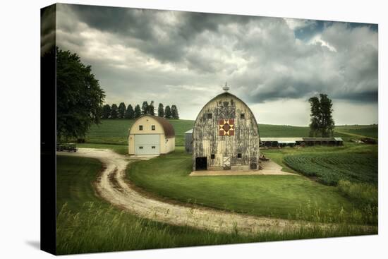 Farmland with Barns in USA-null-Premier Image Canvas