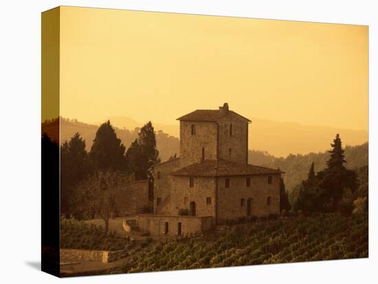 Farms and Vines, Tuscany, Italy-J Lightfoot-Premier Image Canvas
